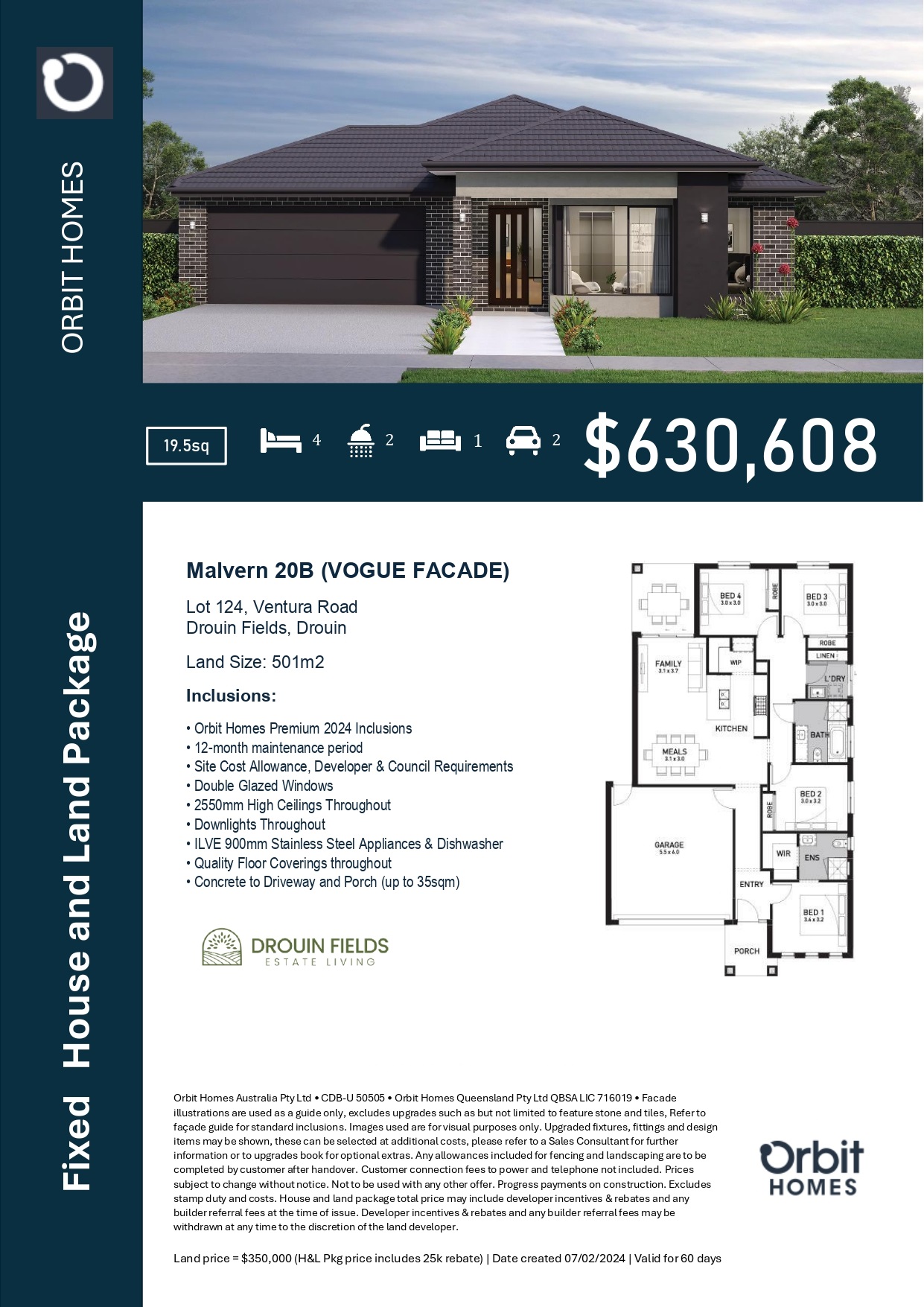[House & Land] Lot 244 Sherwood 144 SG by Quality House & Land